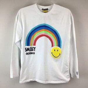 Zara Smiley Originals Always Smiley Long Sleeve Shirt | Medium